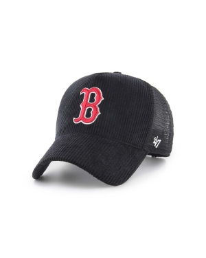 47brand czapka z daszkiem MLB Boston Red Sox kolor czarny z aplikacją