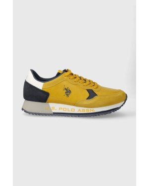 U.S. Polo Assn. sneakersy CLEEF kolor żółty CLEEF005M/CSY1
