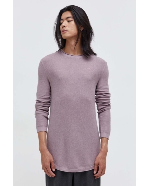 Hollister Co. sweter męski kolor fioletowy lekki