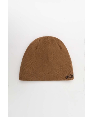 Columbia czapka Bugaboo Beanie kolor brązowy z grubej dzianiny 1625971