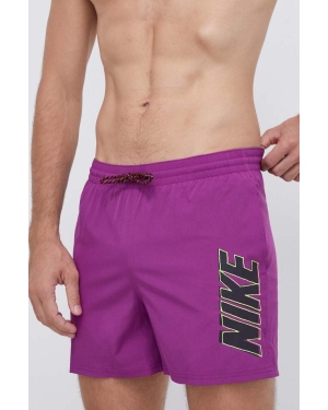 Nike szorty kąpielowe Volley kolor fioletowy