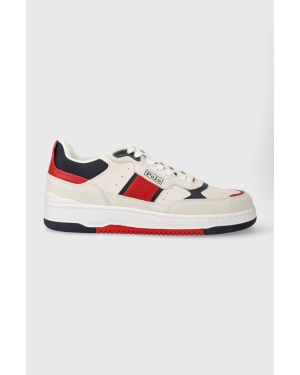 Polo Ralph Lauren sneakersy zamszowe Masters Sprt kolor biały 809913399003