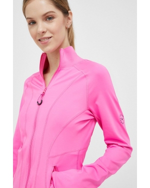 adidas by Stella McCartney bluza treningowa TruePurpose kolor różowy gładka