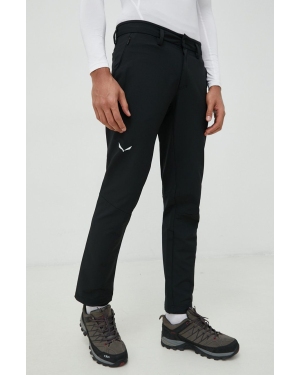 Salewa spodnie outdoorowe Puez Dolomitic 2 męskie kolor czarny
