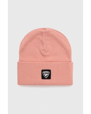 Rossignol czapka kolor różowy