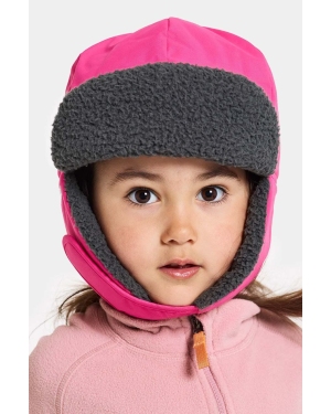 Didriksons czapka dziecięca BIGGLES CAP kolor różowy