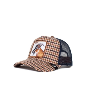 Goorin Bros czapka z daszkiem kolor beżowy z aplikacją