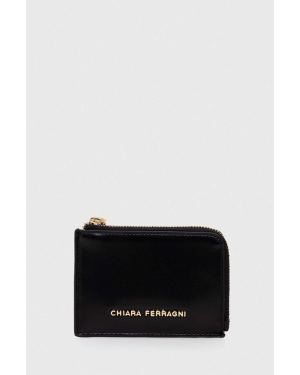 Chiara Ferragni portfel damski kolor czarny
