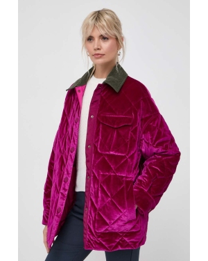 MAX&Co. kurtka dwustronna damska kolor różowy przejściowa