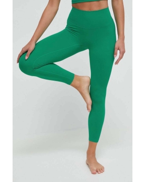 JOYINME legginsy do jogi Oneness Ease kolor zielony gładkie