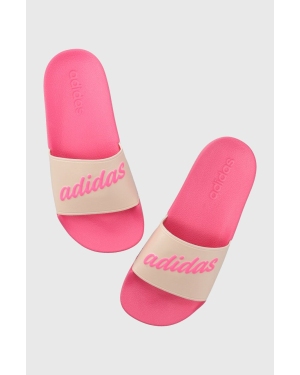 adidas klapki damskie kolor różowy