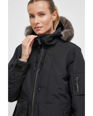 Burton kurtka puchowa damska kolor czarny zimowa