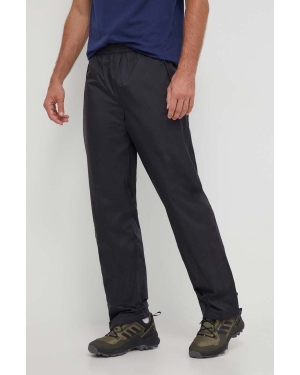 Marmot spodnie outdoorowe PreCip Eco kolor czarny