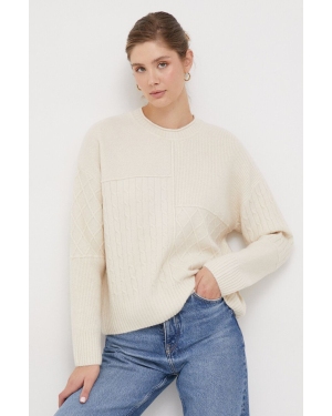 Pepe Jeans sweter damski kolor beżowy