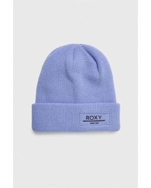 Roxy czapka kolor niebieski
