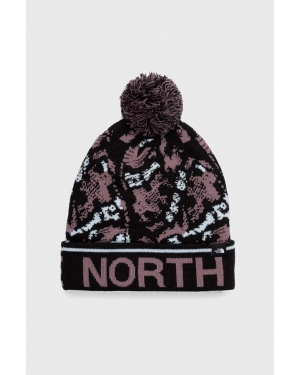 The North Face czapka Tuke kolor czarny z grubej dzianiny
