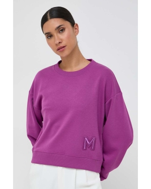 Marella bluza Sedia damska kolor fioletowy z aplikacją