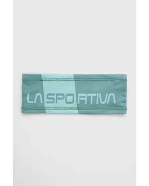 La Sportiva opaska na głowę Diagonal kolor zielony