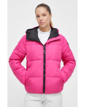 Rossignol kurtka damska kolor różowy zimowa