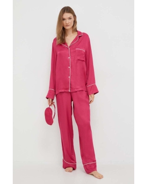HUGO piżama damska kolor różowy