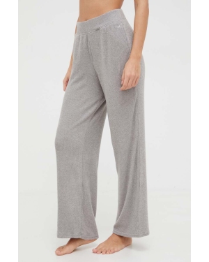 Hollister Co. spodnie piżamowe damskie kolor szary