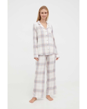 Hollister Co. piżama damska kolor biały