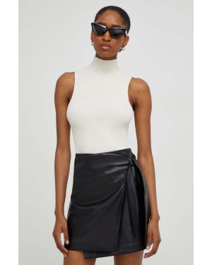 Answear Lab spódnica kolor czarny mini prosta