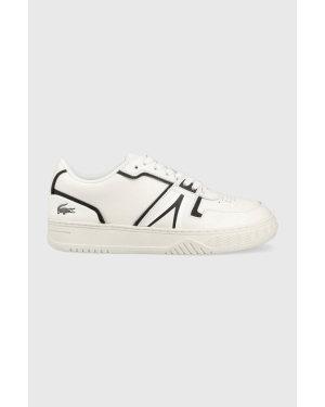 Lacoste sneakersy skórzane L001 Baseline Leather Trainers kolor biały 45SMA0126