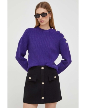 Morgan sweter damski kolor fioletowy