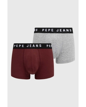 Pepe Jeans bokserki 2-pack męskie kolor szary
