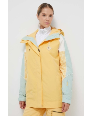 Roxy kurtka Highridge kolor żółty