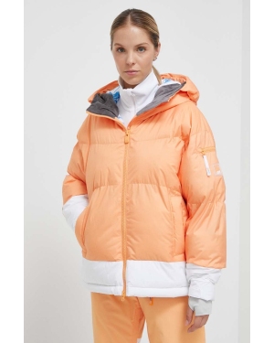 Roxy kurtka x Chloe Kim kolor pomarańczowy