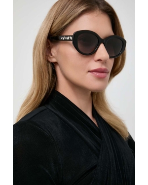 Swarovski okulary przeciwsłoneczne 5679527 DEXTERA ORGANIC damskie kolor czarny