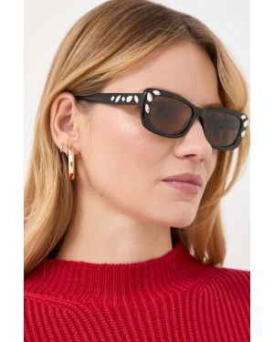 Swarovski okulary przeciwsłoneczne 5679536 DEXTERA ORGANIC damskie kolor brązowy