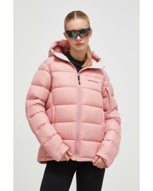Peak Performance kurtka sportowa puchowa Frost kolor różowy