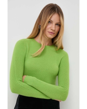 MAX&Co. sweter wełniany x Anna Dello Russo damski kolor różowy lekki