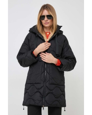 MAX&Co. kurtka damska kolor czarny przejściowa oversize