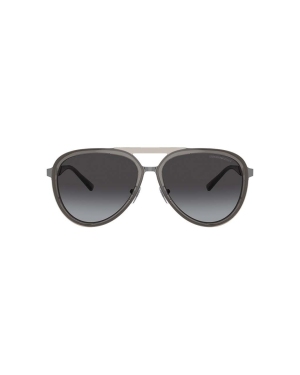 Emporio Armani okulary przeciwsłoneczne kolor szary