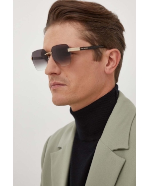 Marc Jacobs okulary przeciwsłoneczne męskie kolor czarny