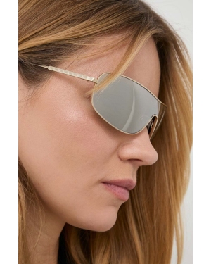 Michael Kors okulary przeciwsłoneczne AIX damskie kolor srebrny 0MK1139