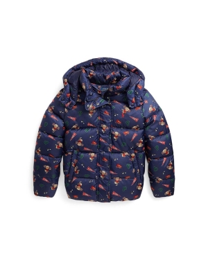 Polo Ralph Lauren kurtka dziecięca kolor granatowy