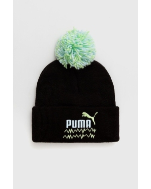 Puma czapka dziecięca Mixmatch Pom Pom Beanie kolor czarny