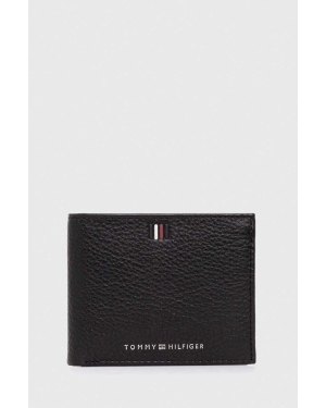 Tommy Hilfiger portfel skórzany męski kolor czarny AM0AM11854