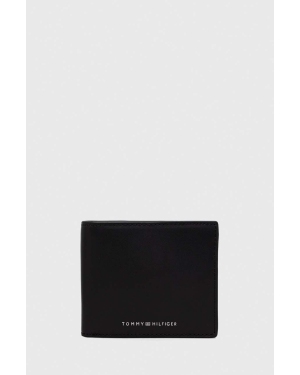 Tommy Hilfiger portfel skórzany męski kolor czarny AM0AM11871