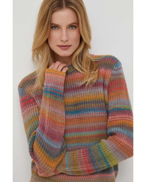United Colors of Benetton sweter wełniany damski lekki