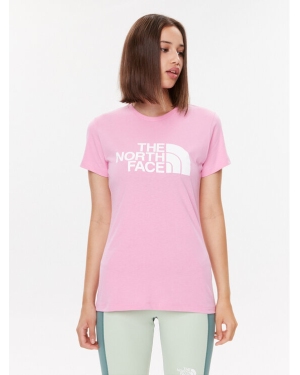 The North Face T-Shirt W S/S Easy TeeNF0A4T1QI0W1 Różowy Regular Fit