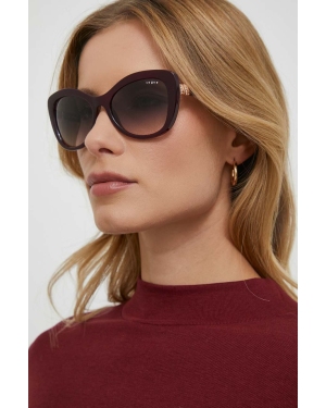 VOGUE okulary przeciwsłoneczne 0VO5515SB damskie kolor fioletowy