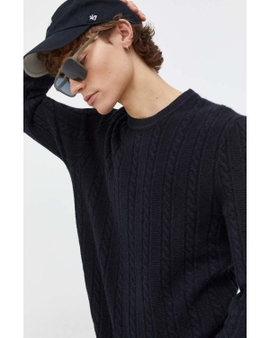 Abercrombie & Fitch sweter męski kolor czarny