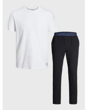 Jack&Jones Piżama Basic 12221859 Biały Regular Fit