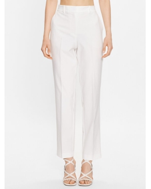 Selected Femme Spodnie materiałowe 16088026 Biały Straight Fit